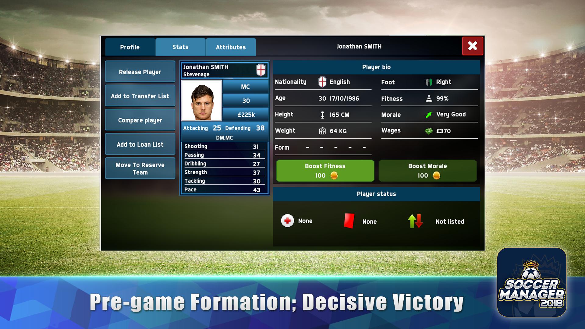 Soccer Manager 2018 - Special