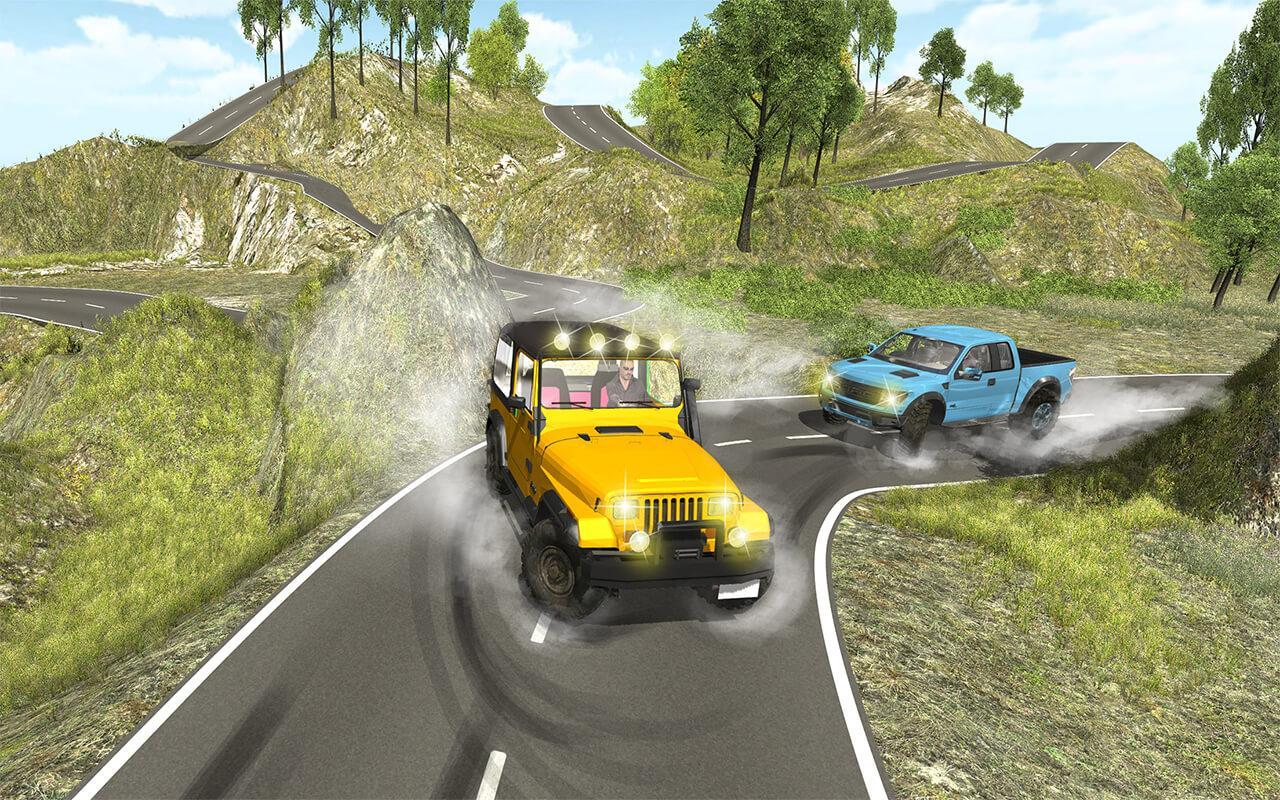 Offroad 4x4 Jeep Drift Racer