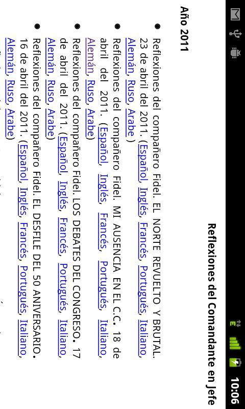 Fidel Castro - Reflexiones