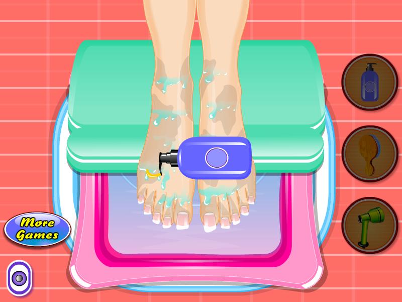 Beauty Salon Nail Games