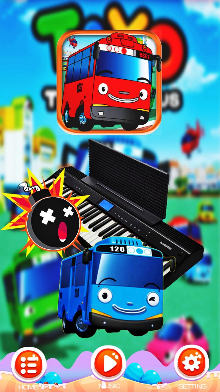 Piano Tiles Bus The Little Songs