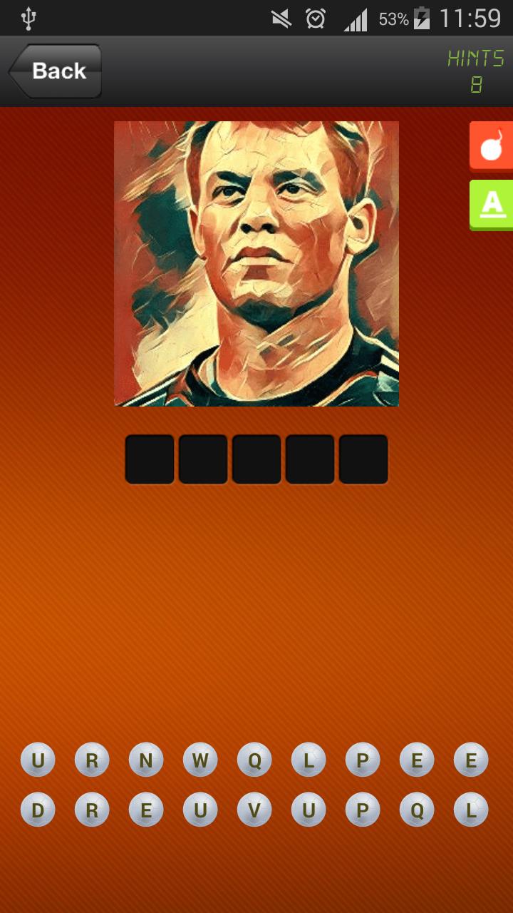 Soccer Players Quiz Football