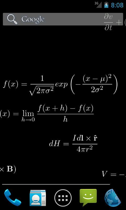 Formulas