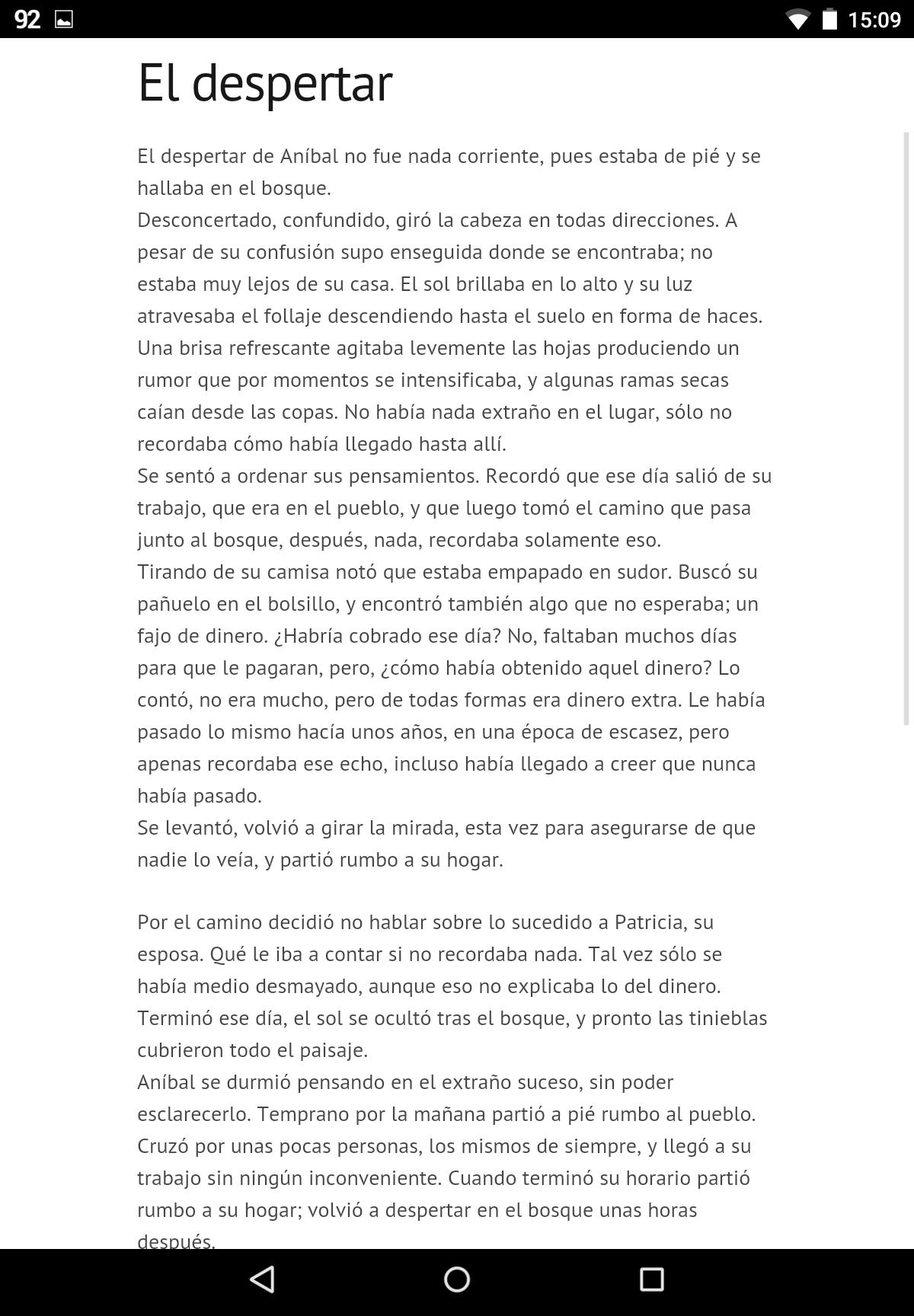 Cuentos de Terror
