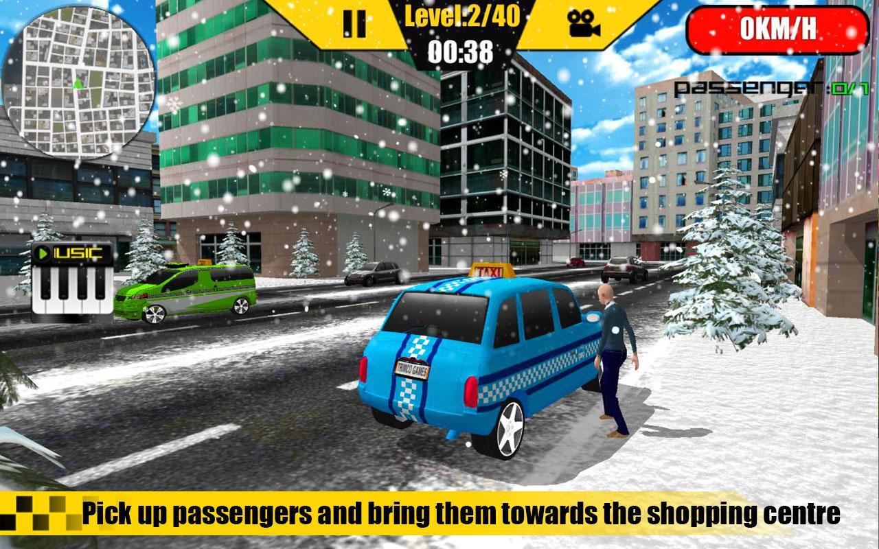 Black Friday Holiday Snow Taxi