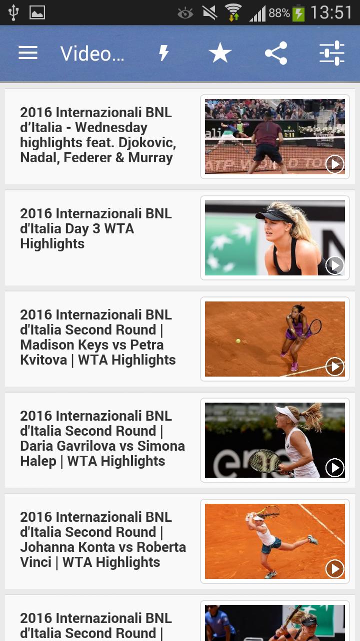 Tennis Live Score
