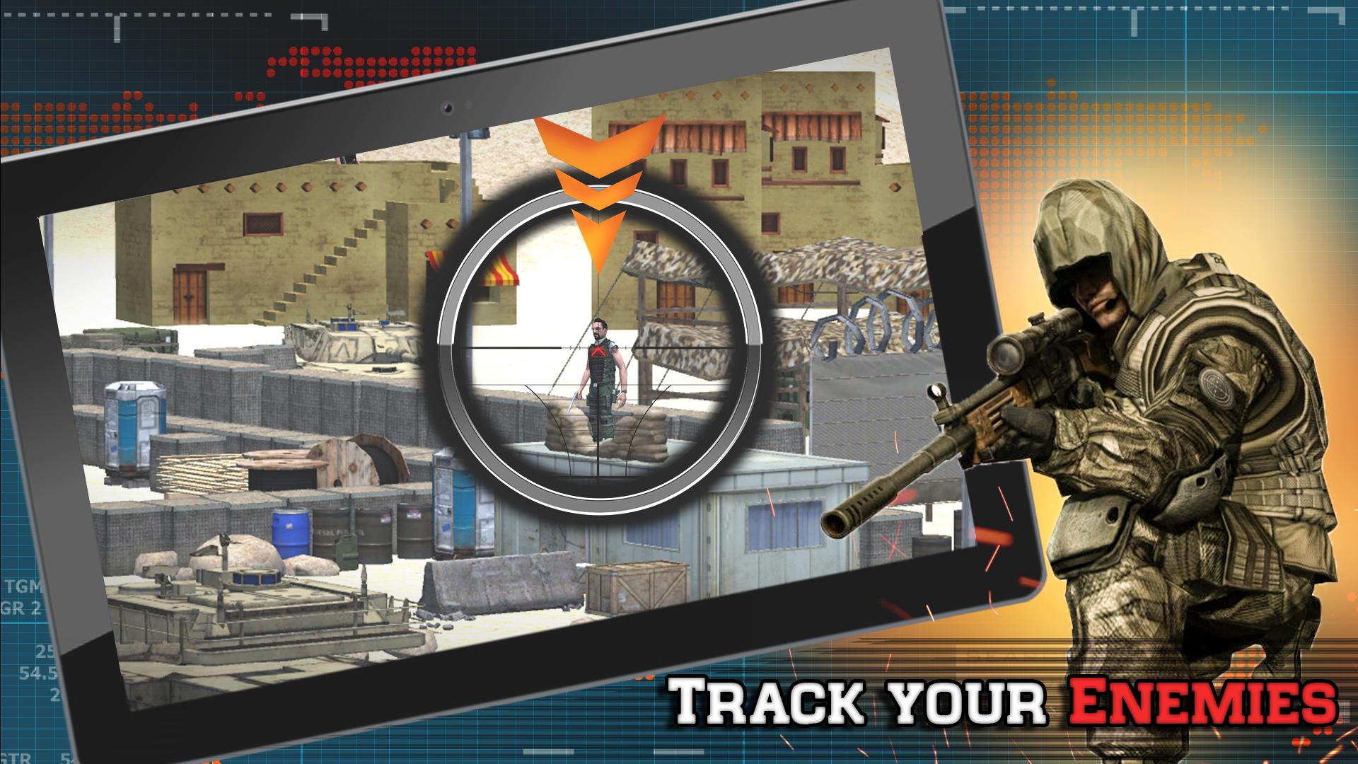 Sniper Shooter Desert War 3D