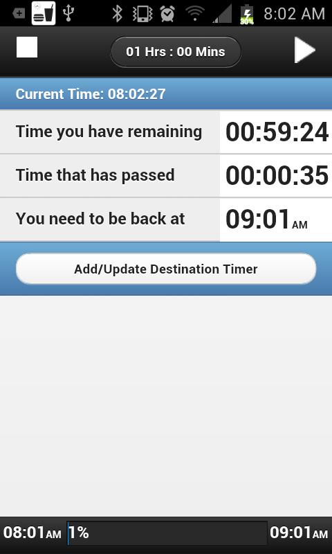 Lunch Time Timer
