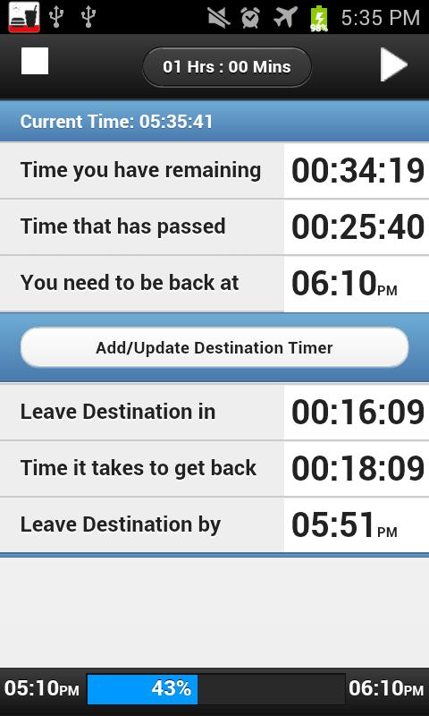 Lunch Time Timer