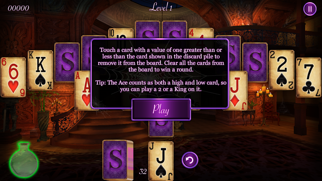Haunted Mansion Solitaire