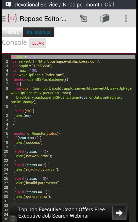 Repose Editor Beta