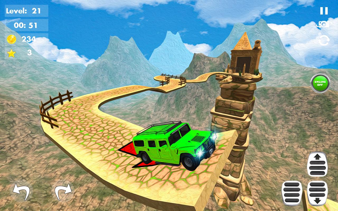 4x4 SUV Jeep Driving Simulator