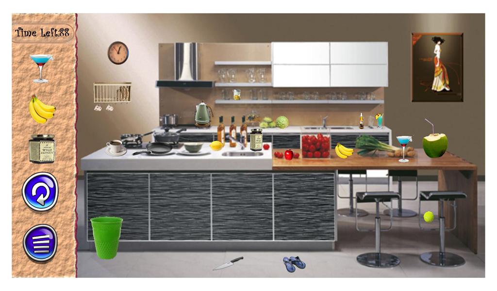 Hidden Objects Kitchen