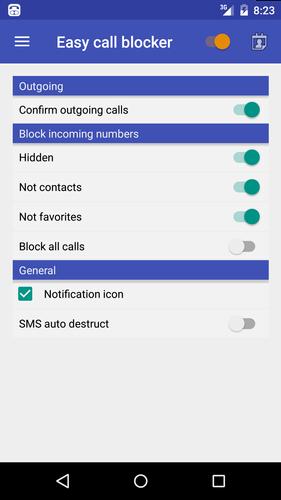 Easy call blocker