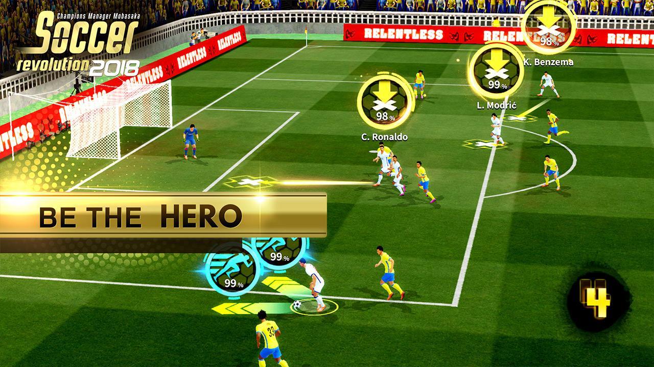 Soccer Revolution 2018: 3D Real Player MOBASAKA