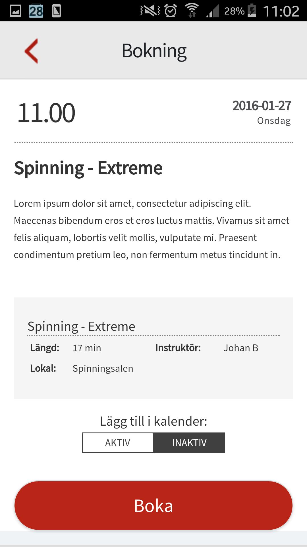 Bokningsappen