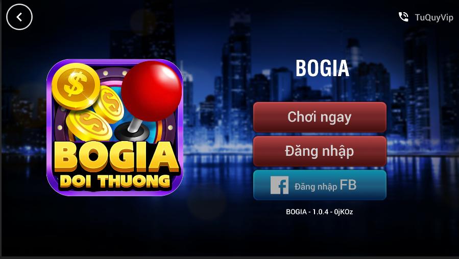 Bogia - Game bai, Danh Bai tien len mien nam vip