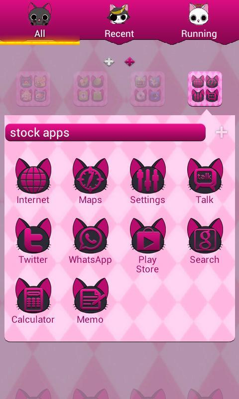 Vampire Kitty Go Launcher