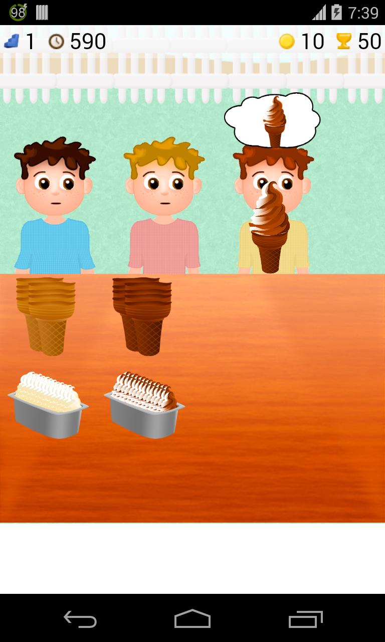 sell ice cream game