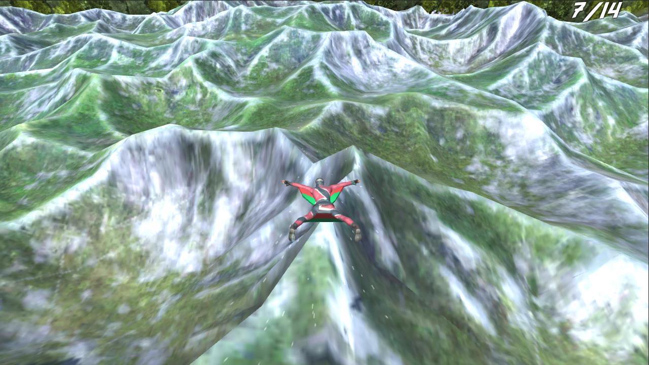 Base Jump Wing fly