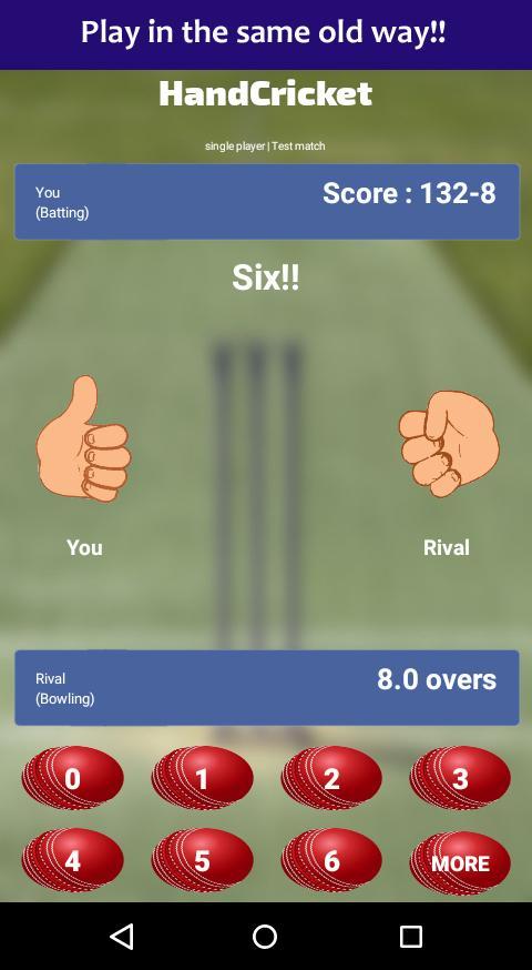 HandCricket Reborn