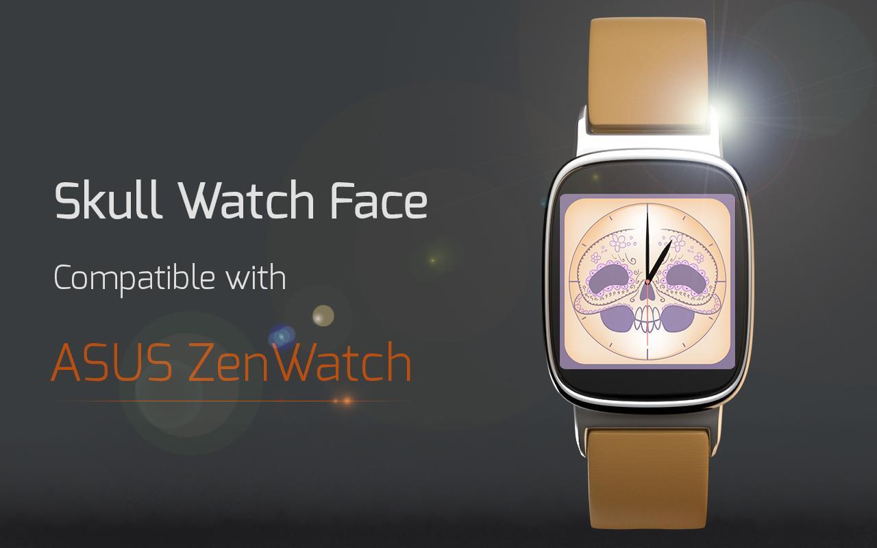 Skull Watch Face