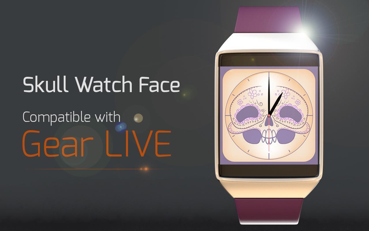 Skull Watch Face