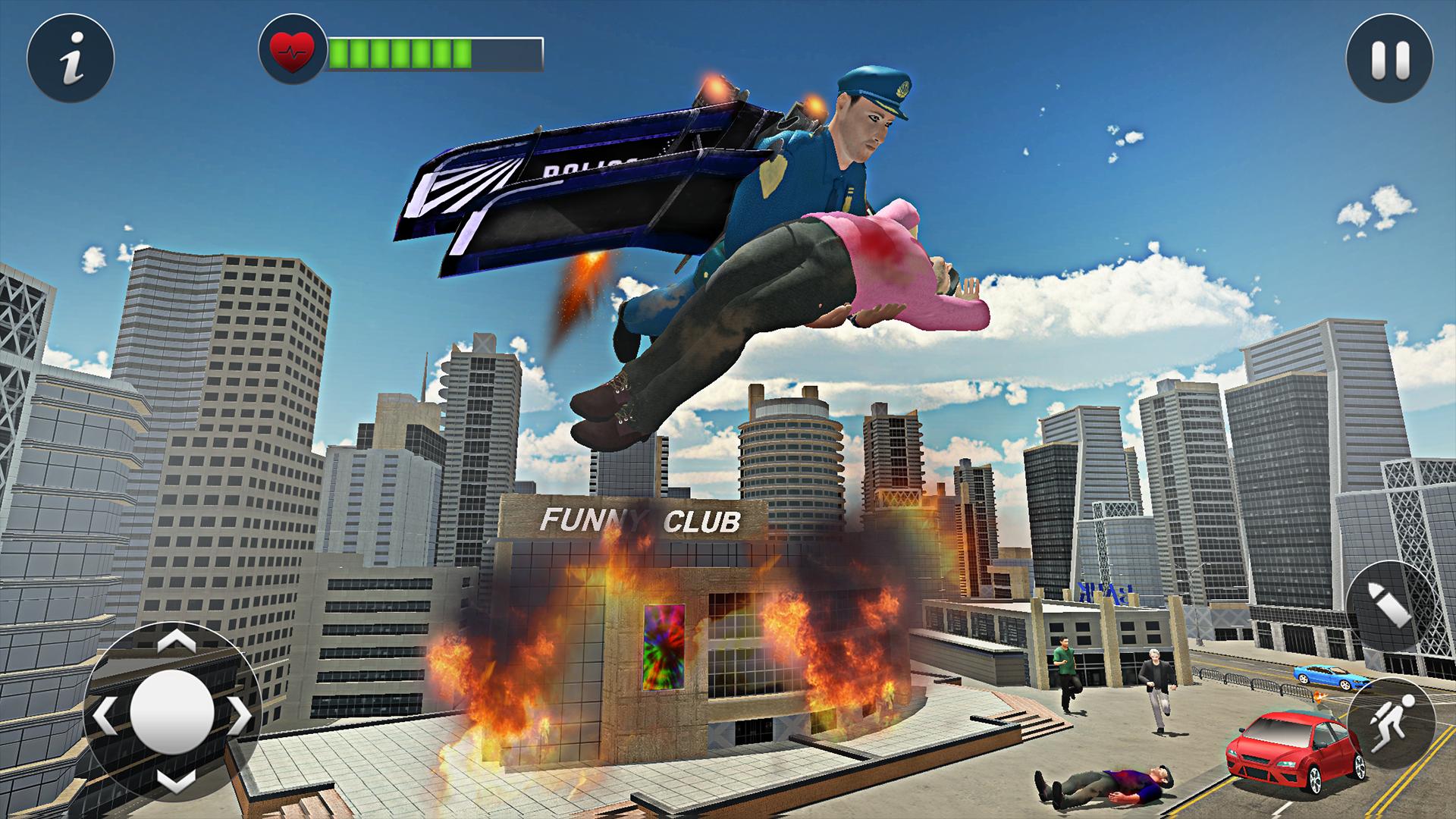 Flying Jetpack Hero