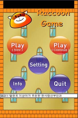 Raccoon Game