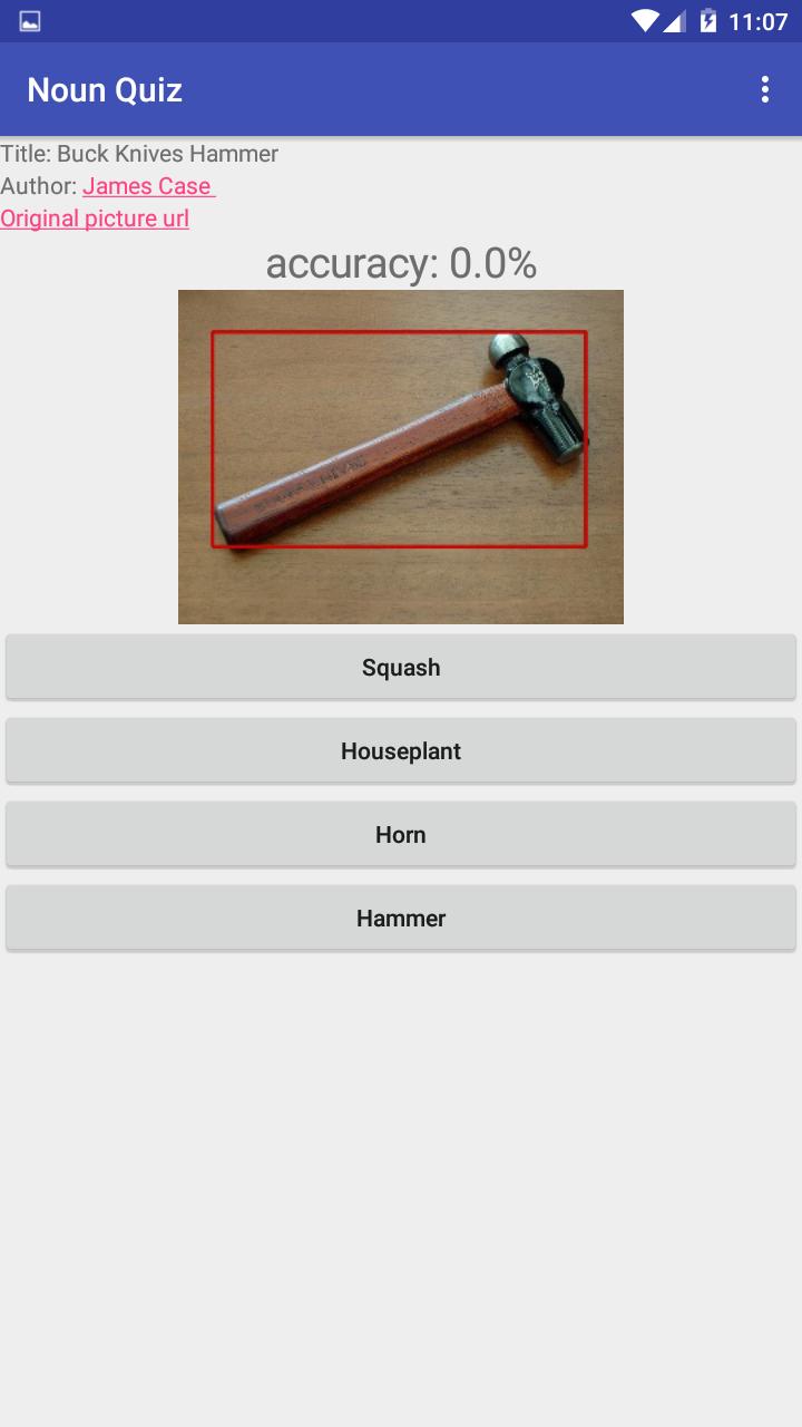 Noun Picture Quiz