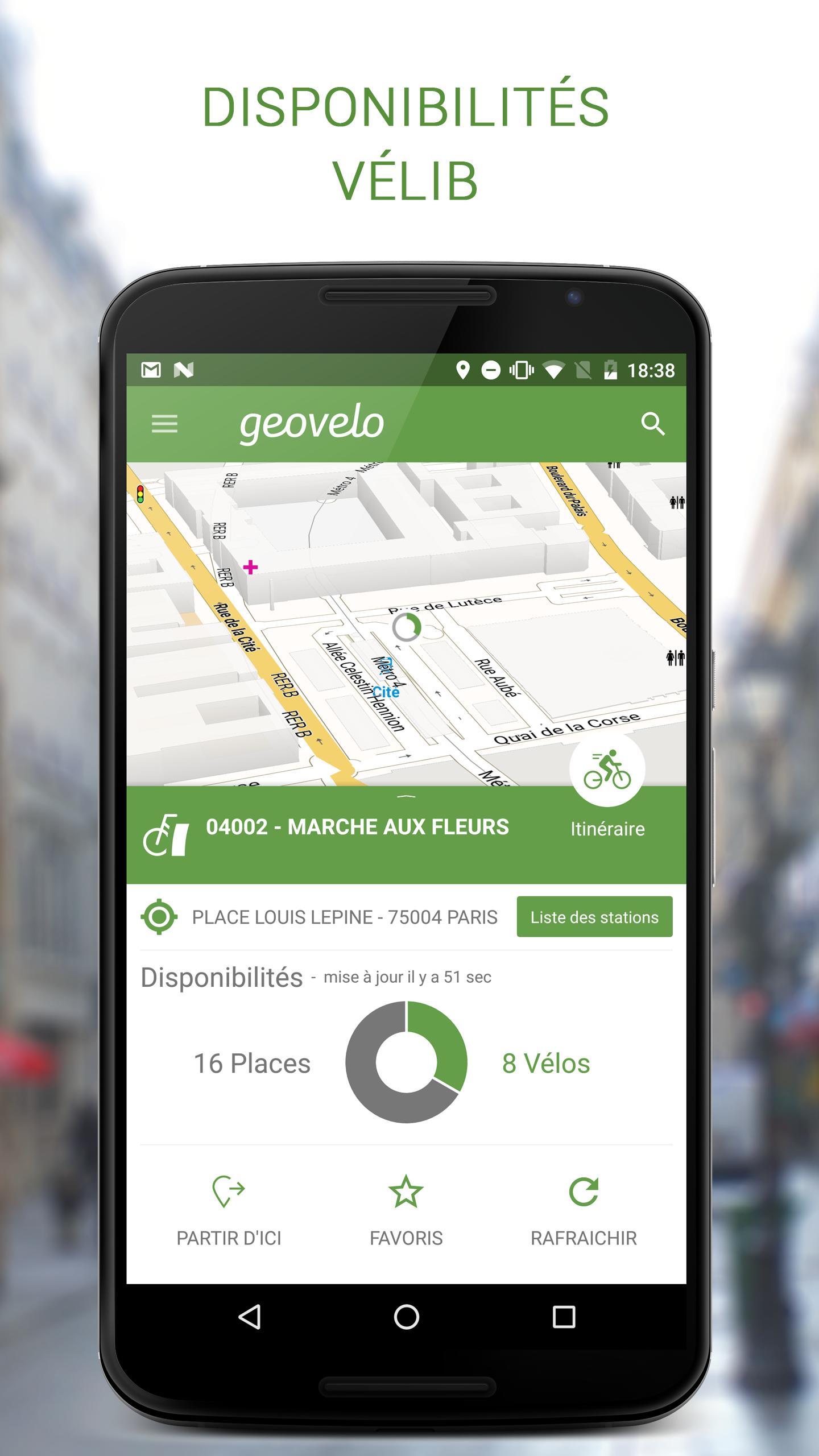 Geovelo Paris