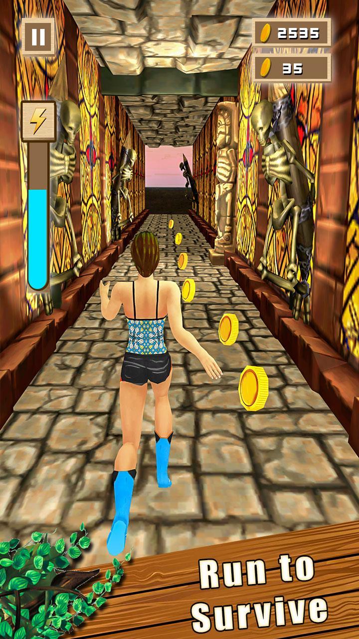 Scary Princess Running Game -